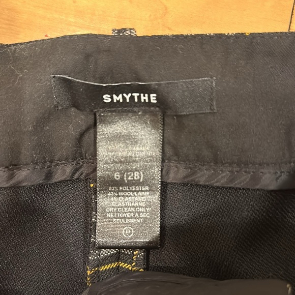 NWOT Smythe Plaid Flare Pants - Picture 8 of 10